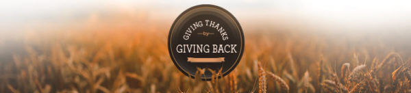 Giving Thanks by Giving Back
